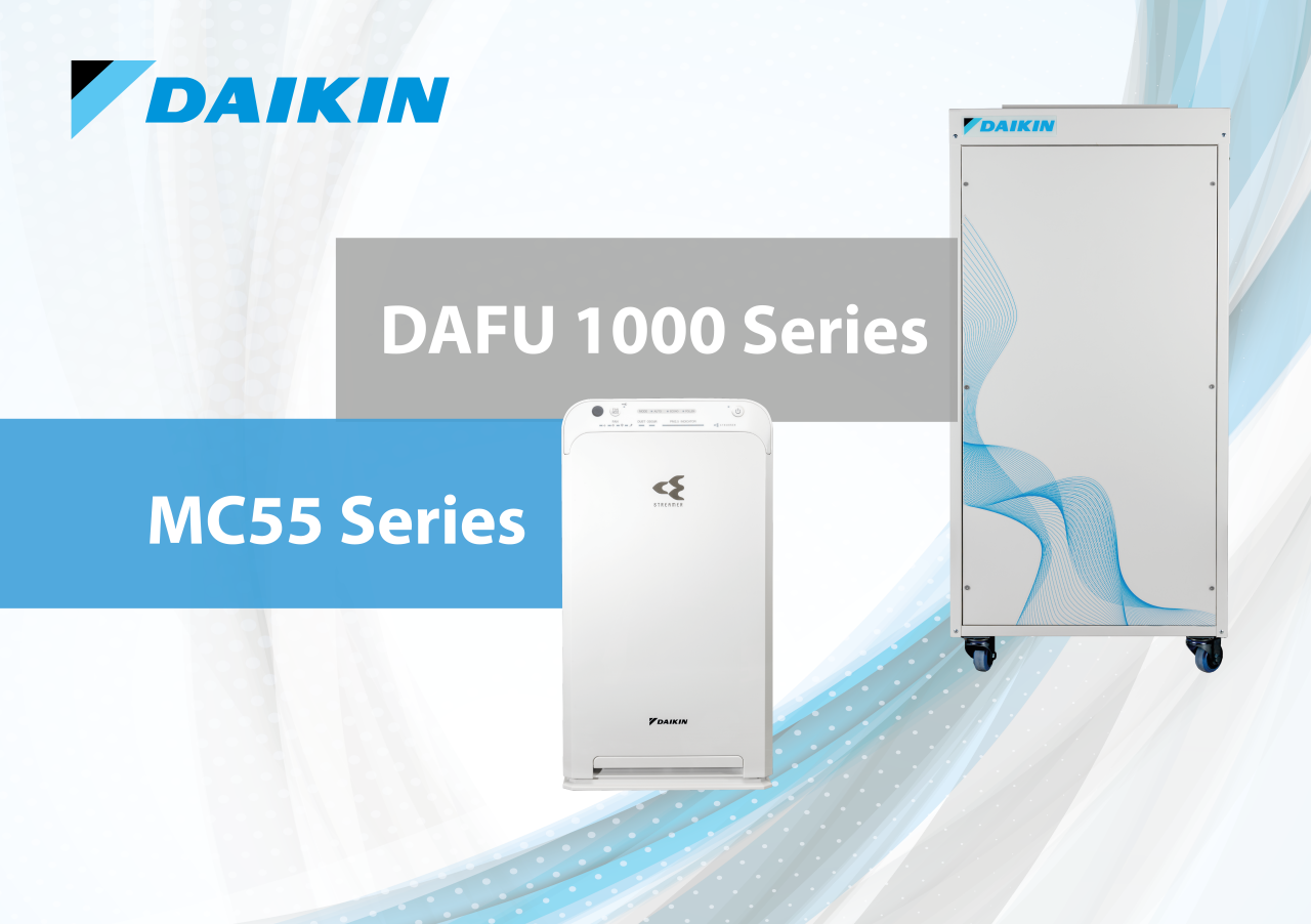 Daikin launches two new series of air purifiers for the Middle