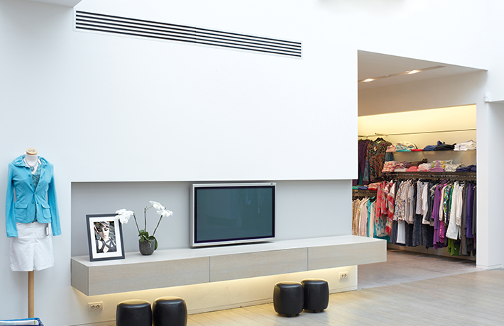 A store with clothes